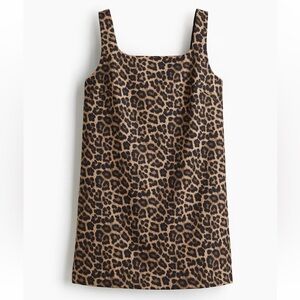 H&M Leopard Shift Dress - L